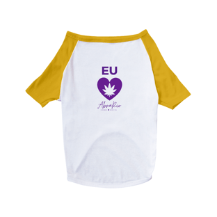 Nome do produtoRoupinha Pet Roxo - Eu amo AbraRio