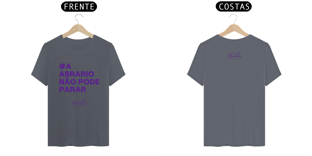 Nome do produtoCamisa Quality - A AbraRio não pode parar