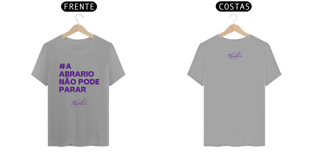 Nome do produtoCamisa Quality - A AbraRio não pode parar