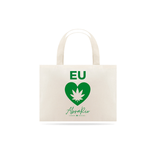 Eco Bag Verde - Eu amo AbraRio