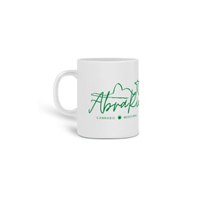 Caneca Verde e Preto - Medicinal, Nacional e Social
