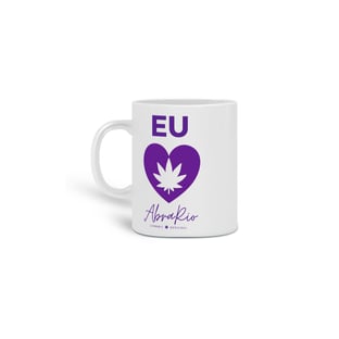 Nome do produtoCaneca Eu amo AbraRio Roxo
