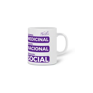 Nome do produtoCaneca Roxo - Medicinal, Nacional e Social