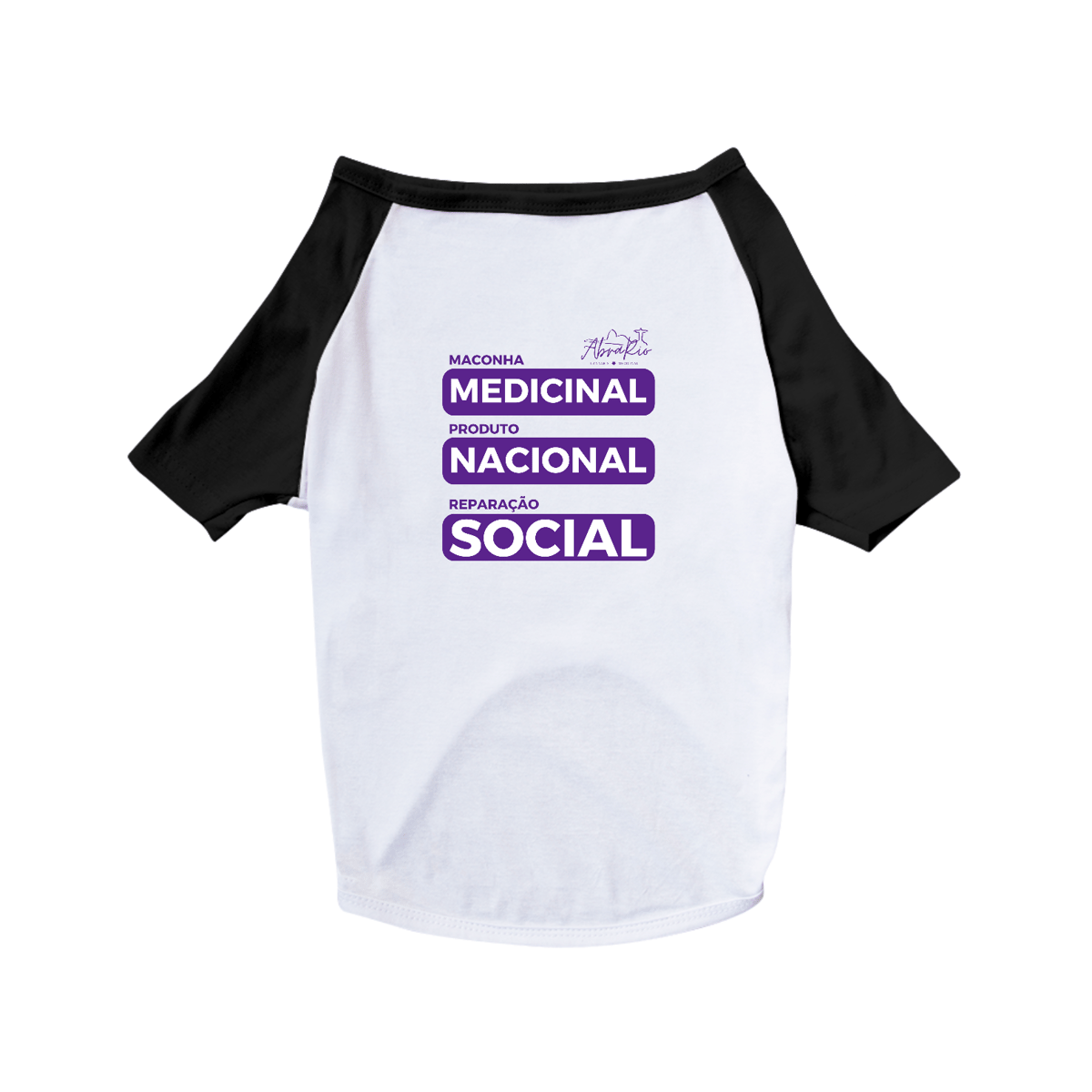 Nome do produto: Roupinha Pet Roxo - Medicinal, Nacional e Social