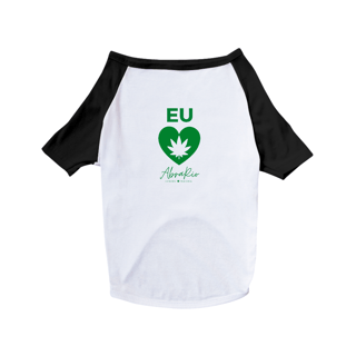 Roupinha Pet Verde - Eu amo AbraRio