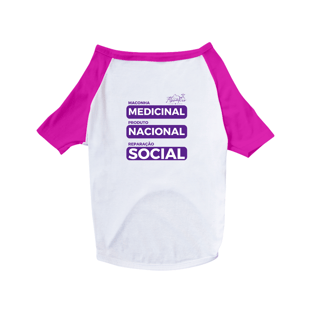 Nome do produtoRoupinha Pet Roxo - Medicinal, Nacional e Social