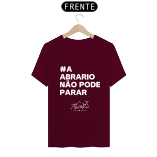 Nome do produtoCamisa Quality Cor - A AbraRio não pode parar