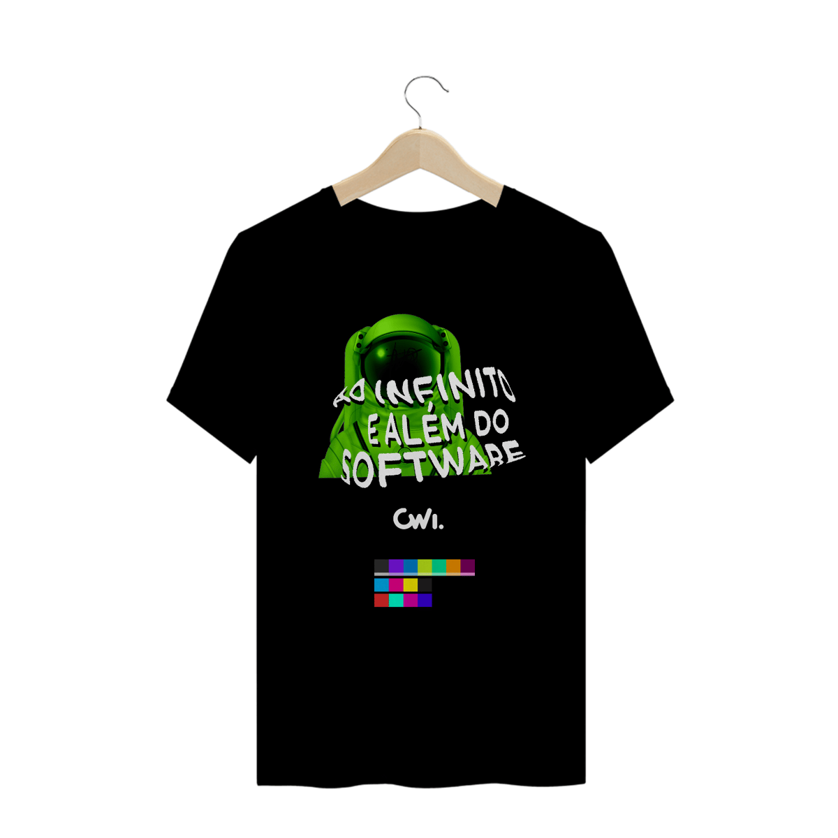 Nome do produto: Camiseta Estampa Verde