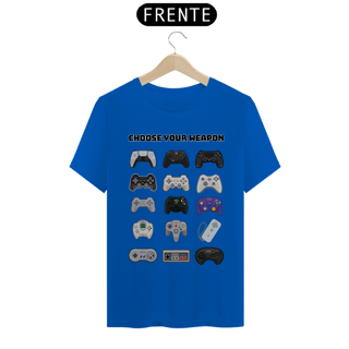 Nome do produto Camiseta Choose Your Weapon