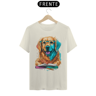 Nome do produto Camiseta Golden Retriever Leitor