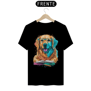 Nome do produto Camiseta Golden Retriever Leitor