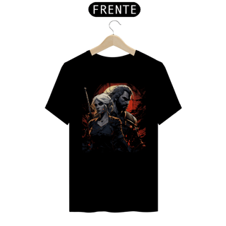 Nome do produto Camiseta Ciri e Geralt