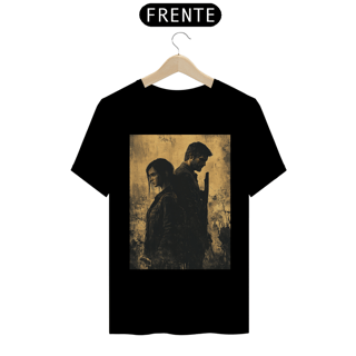 Nome do produto Camiseta The Last of Us Arte Joel e Ellie