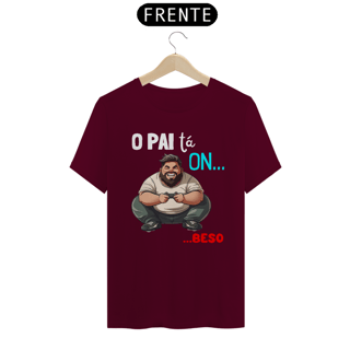 Nome do produto Camiseta O Pai Tá ON... Beso