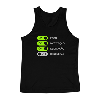 Nome do produto Foco, Motivação, Dedicação, Desculpas