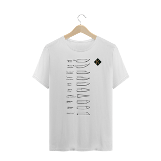 Nome do produto Camiseta Large Size Knives Points