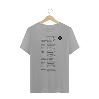 Nome do produto Camiseta Large Size Knives Points