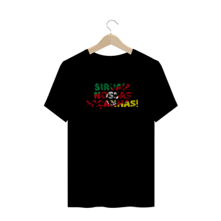 Camiseta Sirvam Nossas Façanhas Plus Size