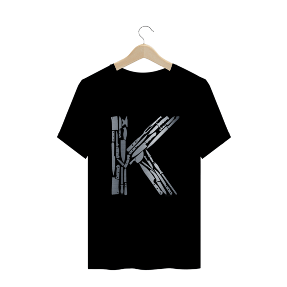 Camiseta Plus Size KniveMarketplace Aço Escovado