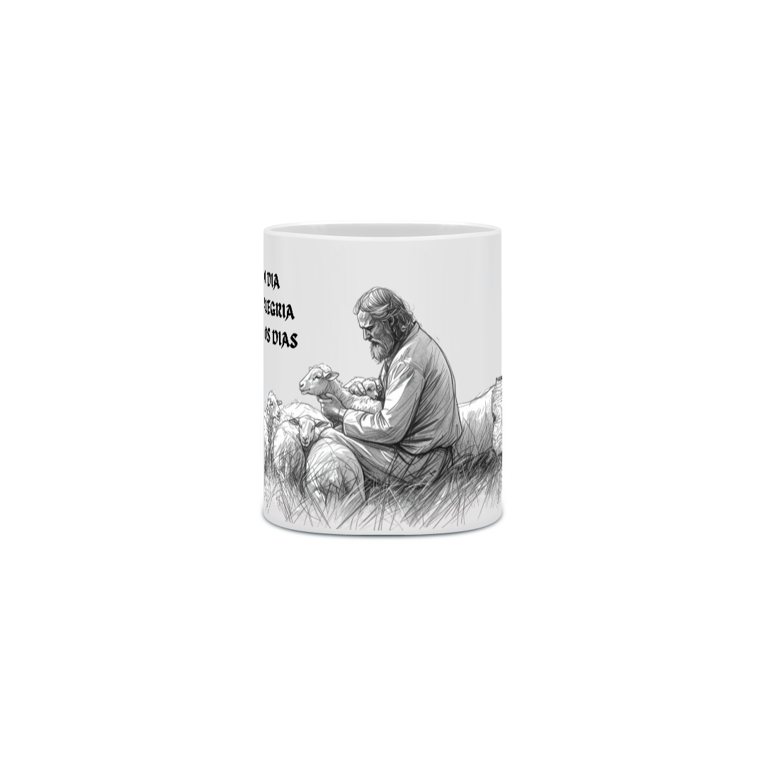 Nome do produto: O bom pastor- caneca comum-