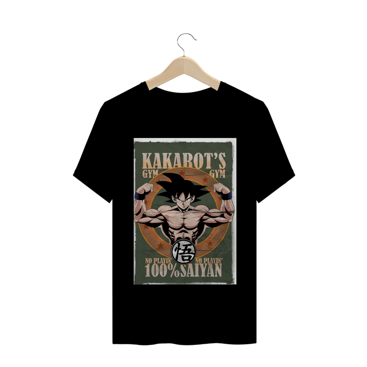 Nome do produto: Camisa Musculação goku 