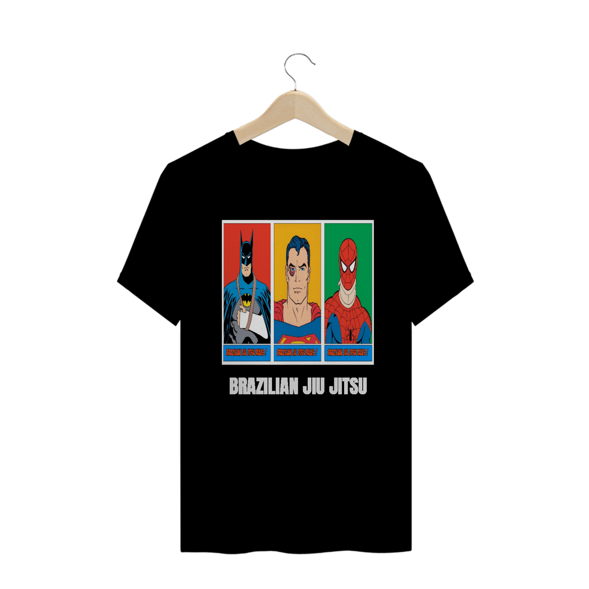 Nome do produto: CAMISA SUPER HEROS BJJ