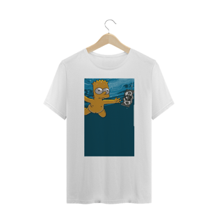 Nome do produtoCamisa de Malha Plus Size Bart Nirvana