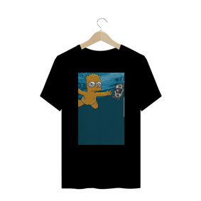 Camisa de Malha Plus Size Bart Nirvana