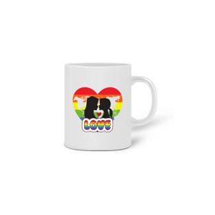 Nome do produtoCANECA - LOVE LÉSBICA