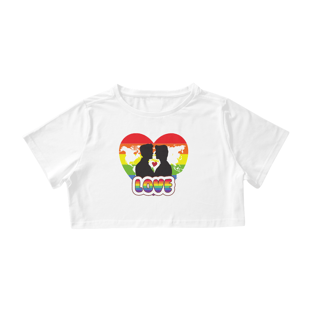 Nome do produtoCropped -  LOVE GAY