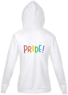 Nome do produtoMOLETOM COM  CAPUZ - PRIDE
