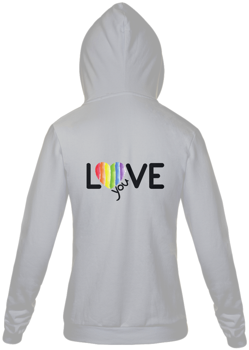 Nome do produto: moletom -  love you