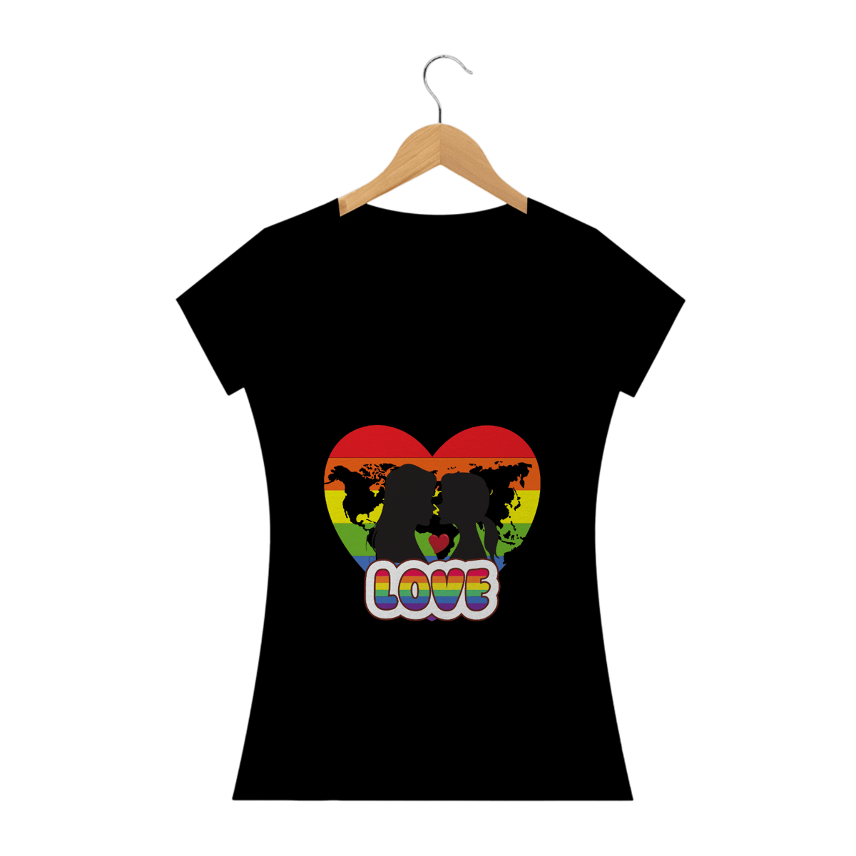 Nome do produto: CAMISA - LOVE LÉSBICA