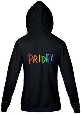 MOLETOM COM  CAPUZ - PRIDE