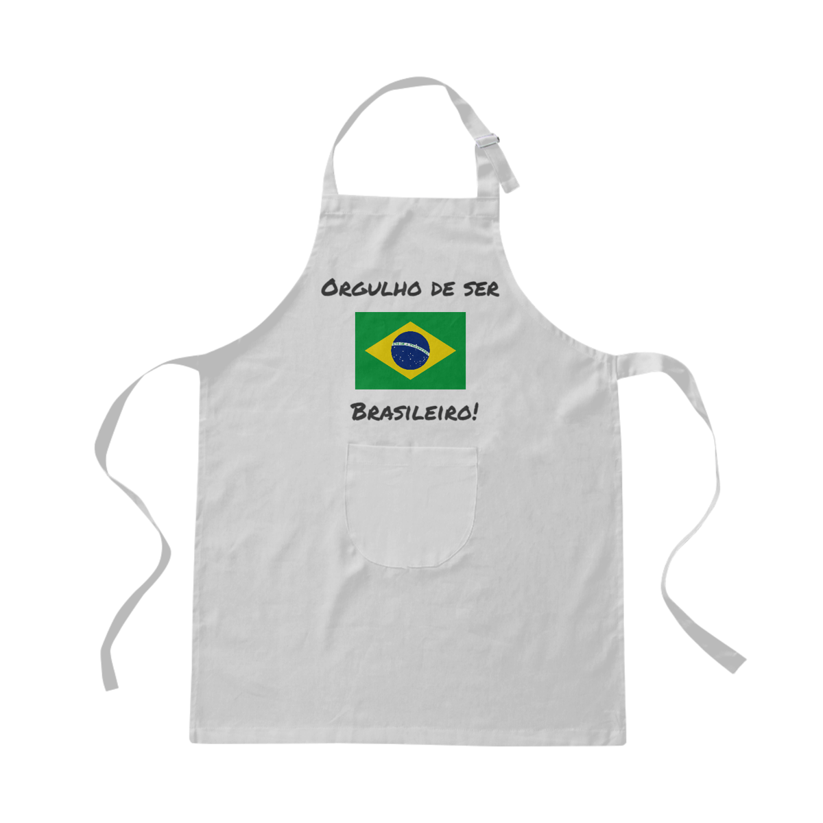 Nome do produto: Orgulho de ser Brasileiro Avental 