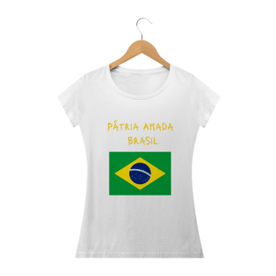 Nome do produtopatria amada brasil Feminina