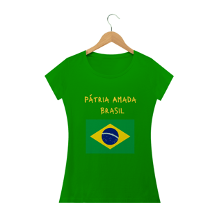 Nome do produtopatria amada brasil Feminina
