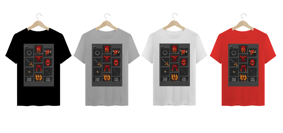 Camiseta Knight Sword Demon Set