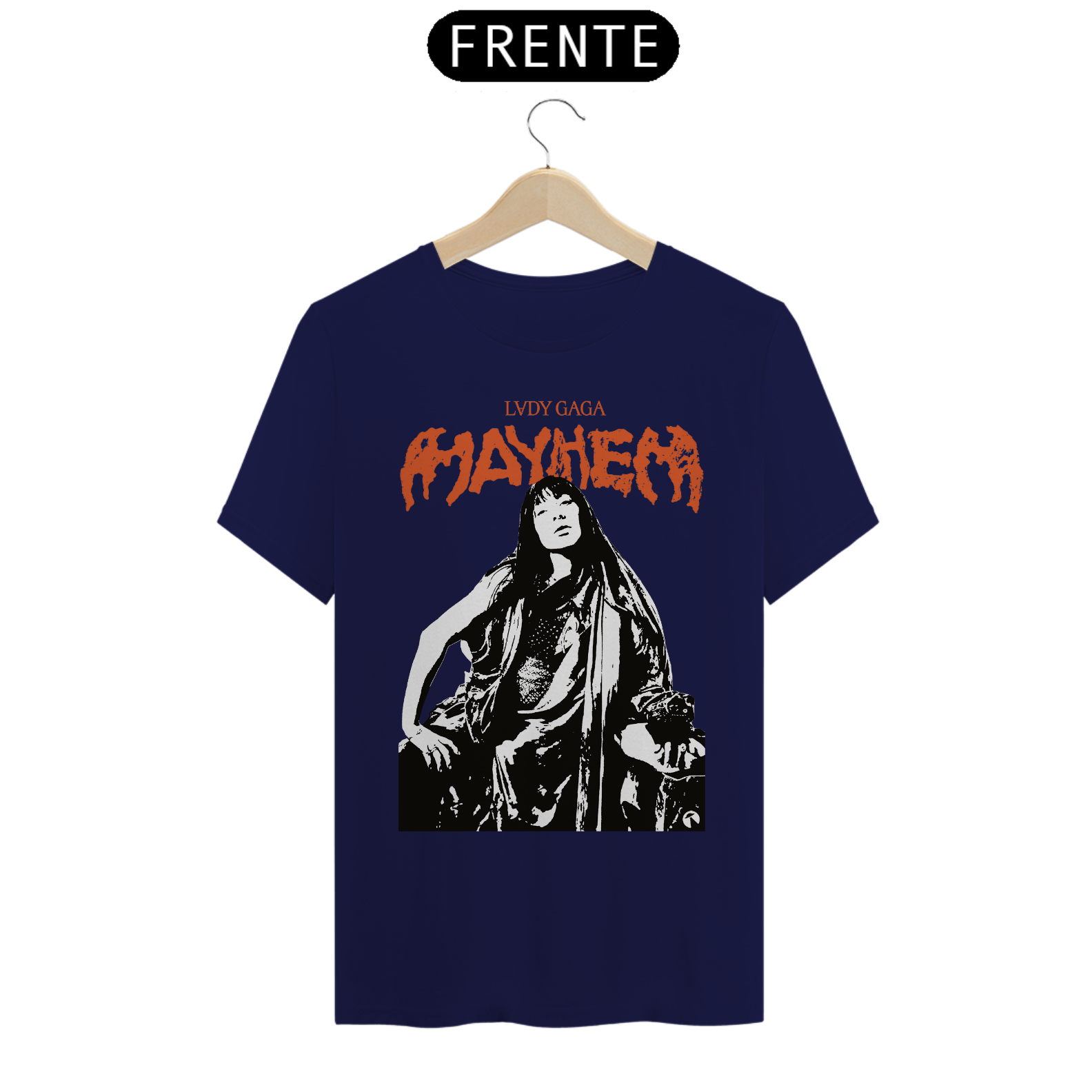 T-Shirt Classic Mayhem - Lady Gaga em Flutuante
