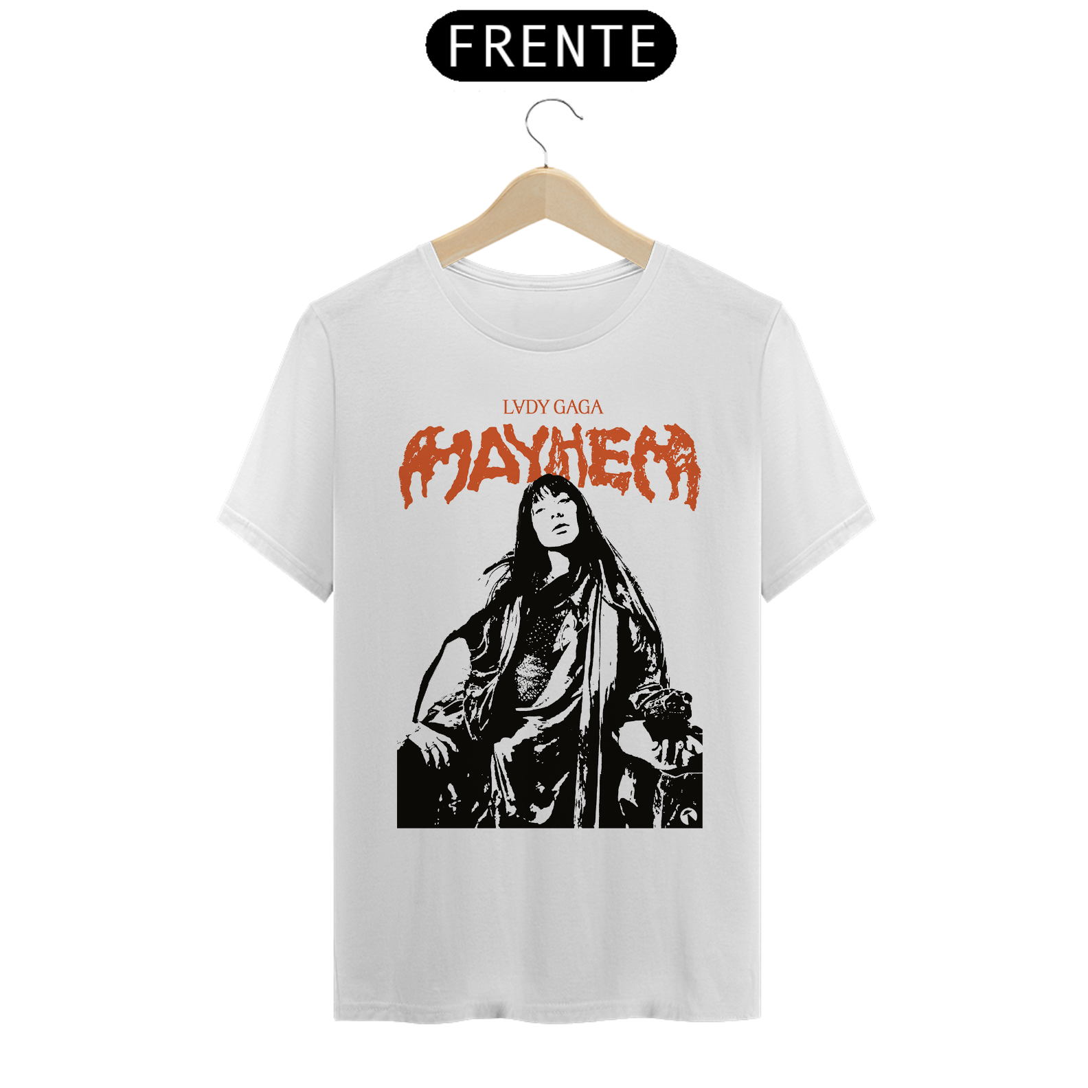 T-Shirt Classic Mayhem - Lady Gaga em Flutuante