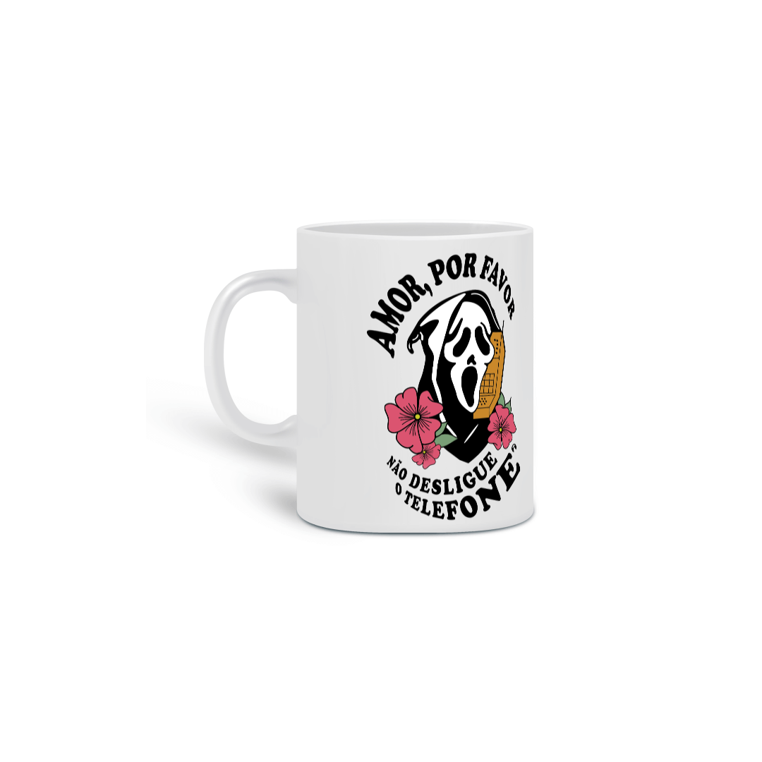 Nome do produto: Caneca Não Desligue o Telefone