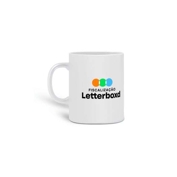 Caneca do fiscal Letterboxd