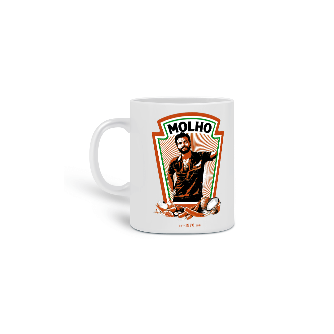 Nome do produto: Caneca Molho Wagner Moura