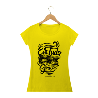 Nome do produtoCamisa Femin. Seja Grato ST2
