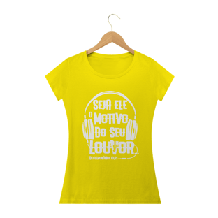 Nome do produtoCamisa Femin. Motivo do Louvor ST2
