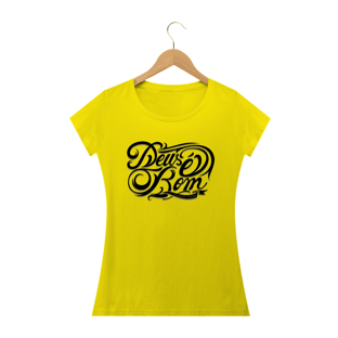 Nome do produtoCamisa Femin. Deus é Bom ST