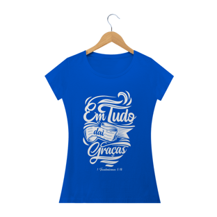 Nome do produtoCamisa Femin. Seja Grato ST