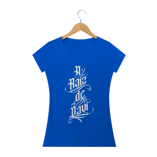 Nome do produtoCamisa Femin. Raiz de Davi ST 1