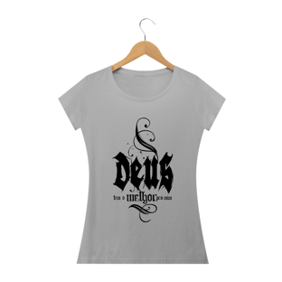 Nome do produtoCamisa Femin. Deus Tem o Melhor ST3