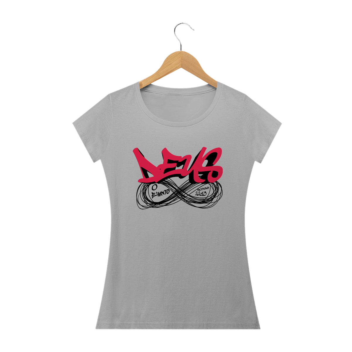 Nome do produto: Camisa Femin. Deus, o Eterno ST